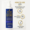 J.Laal Glutathione Face Wash – Daily Deep Cleansing & Skin Brightening Face Cleanser for All Skin Types